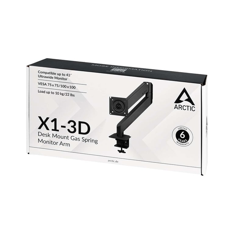Кронштейн Arctic X1-3D Black (AEMNT00062A) - фото 5