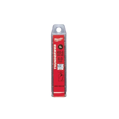 Свердло Milwaukee THUNDERWEB HSS-G DIN338, 3,2 x 65 мм, 10шт (4932352382) - фото 1