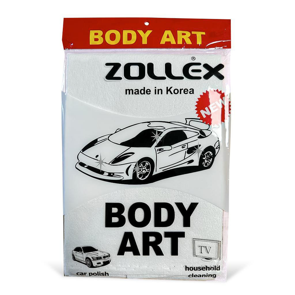 Автомобільна серветка Zollex ZT-004 для полірування кузова та скла - фото 1