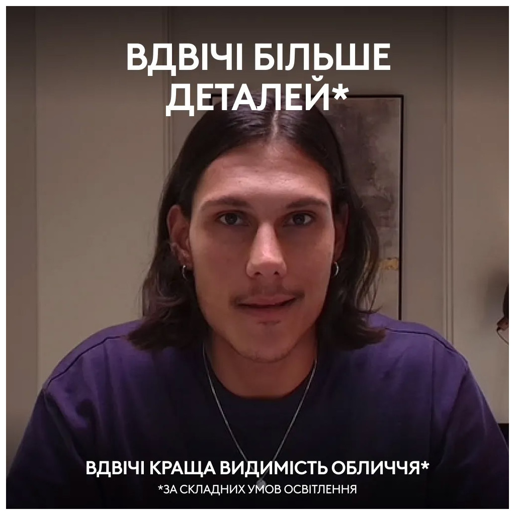 Веб-камера Logitech MX Brio 4K Graphite (960-001559) - фото 9 Веб-камера Logitech MX Brio 4K Graphite (960-001559) - фото 9