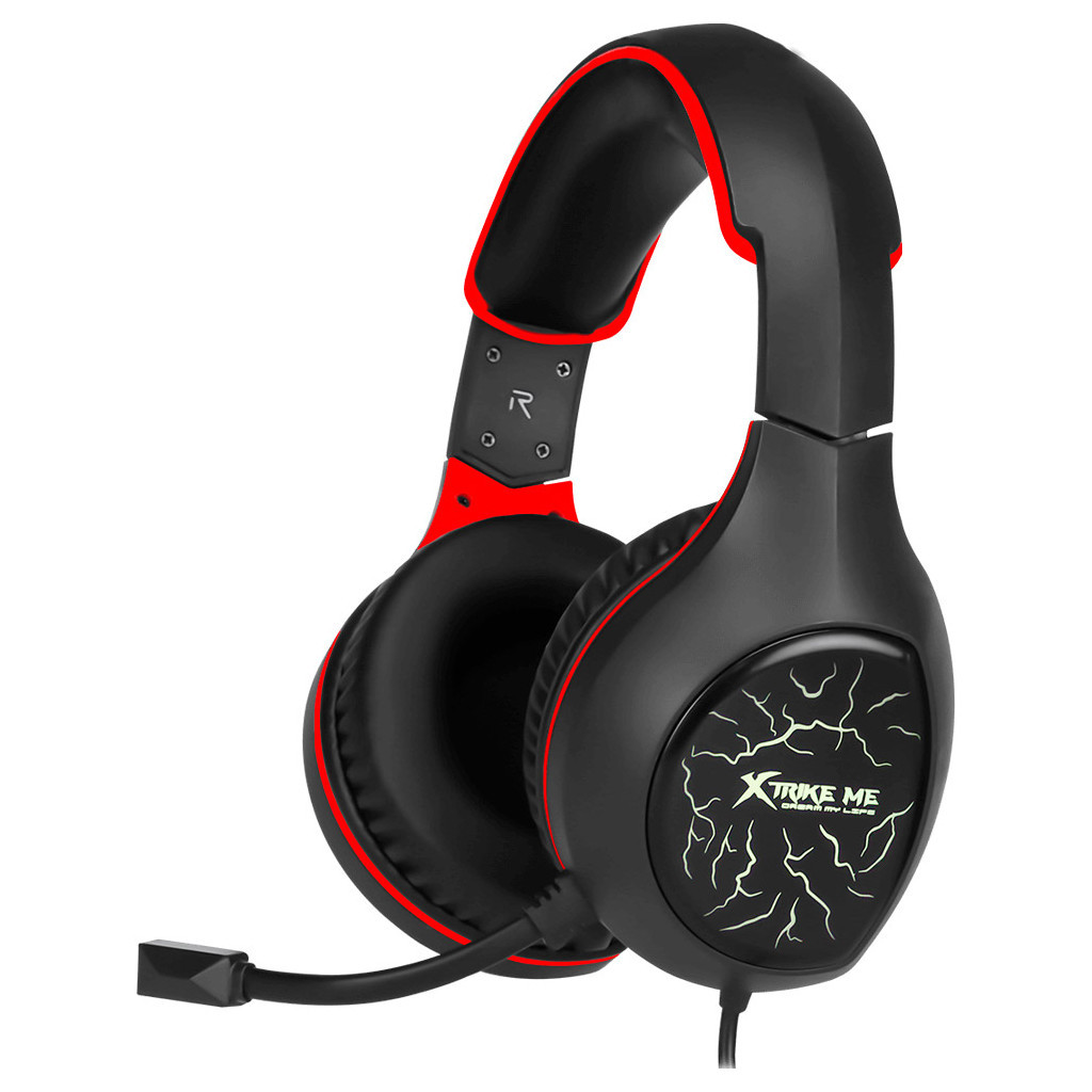 Навушники Xtrike ME GH-710 Rainbow Black (GH-710) - фото 1 Навушники Xtrike ME GH-710 Rainbow Black (GH-710) - фото 1