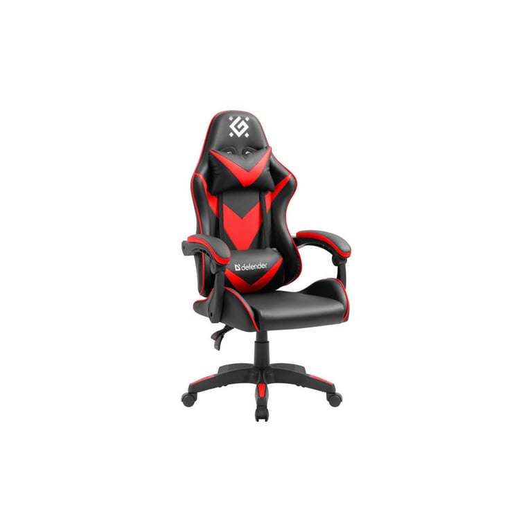 Крісло ігрове Defender xCom Black/Red (64337) - фото 1
