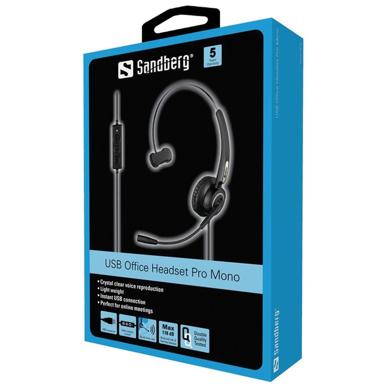 Навушники Sandberg USB Office Headset Pro Mono (126-14) - фото 2