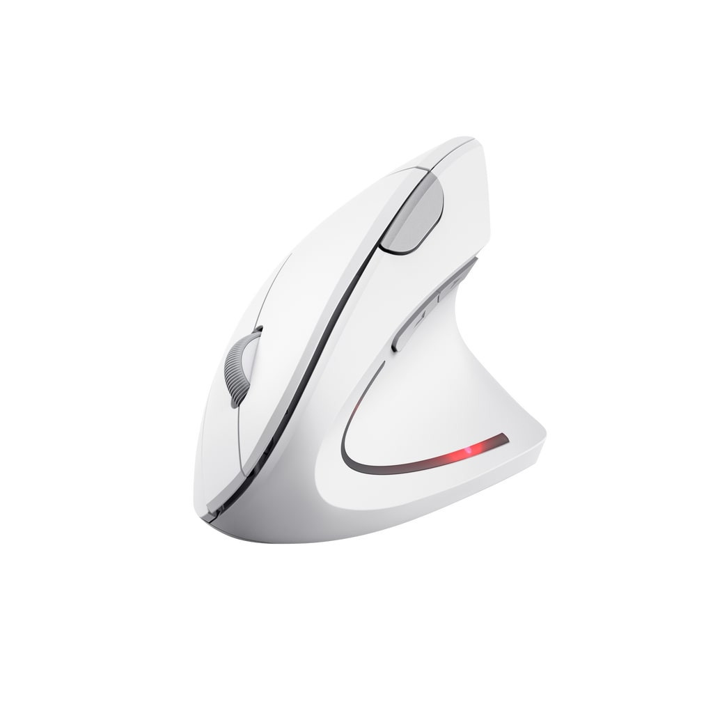 Мишка Trust Verto Ergonomic Wireless White (25132) - фото 1 Мишка Trust Verto Ergonomic Wireless White (25132) - фото 1