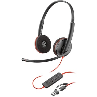Навушники Poly Blackwire 3220 USB-A/C (8X228AA) - фото 1