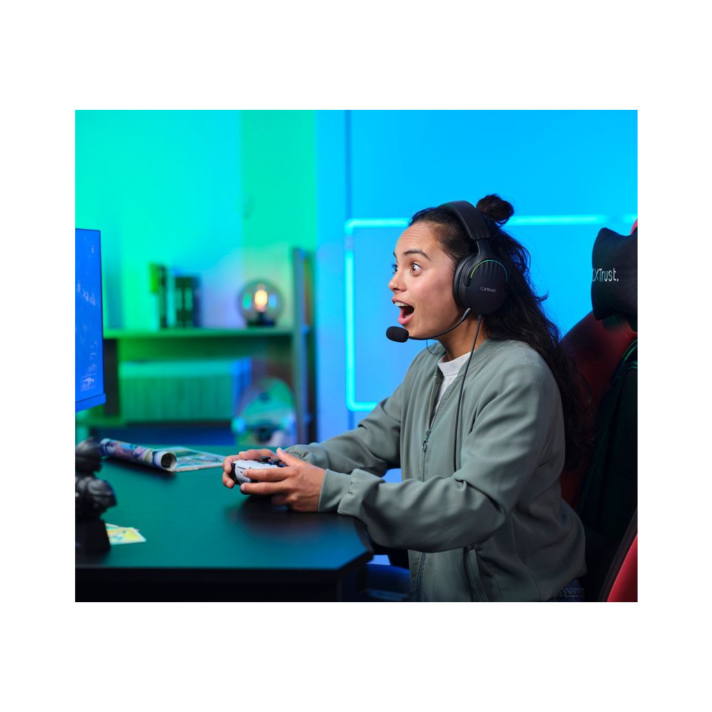 Навушники Trust GXT 490 Fayzo 7.1 USB-A Black (24900) - фото 10 Навушники Trust GXT 490 Fayzo 7.1 USB-A Black (24900) - фото 10