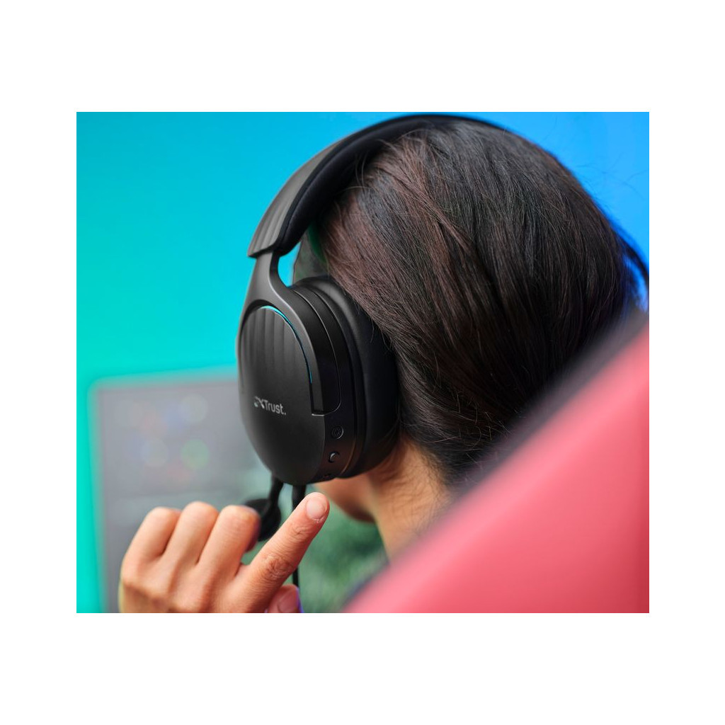 Навушники Trust GXT 490 Fayzo 7.1 USB-A Black (24900) - фото 8 Навушники Trust GXT 490 Fayzo 7.1 USB-A Black (24900) - фото 8