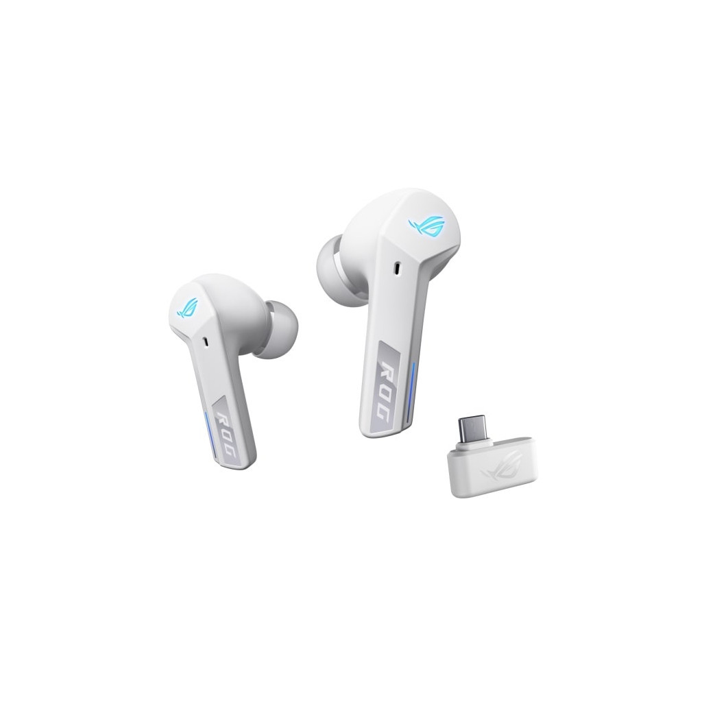 Навушники ASUS ROG Cetra True Wireless SpeedNova White (90YH03Y0-BTUA10) - фото 1 Навушники ASUS ROG Cetra True Wireless SpeedNova White (90YH03Y0-BTUA10) - фото 1