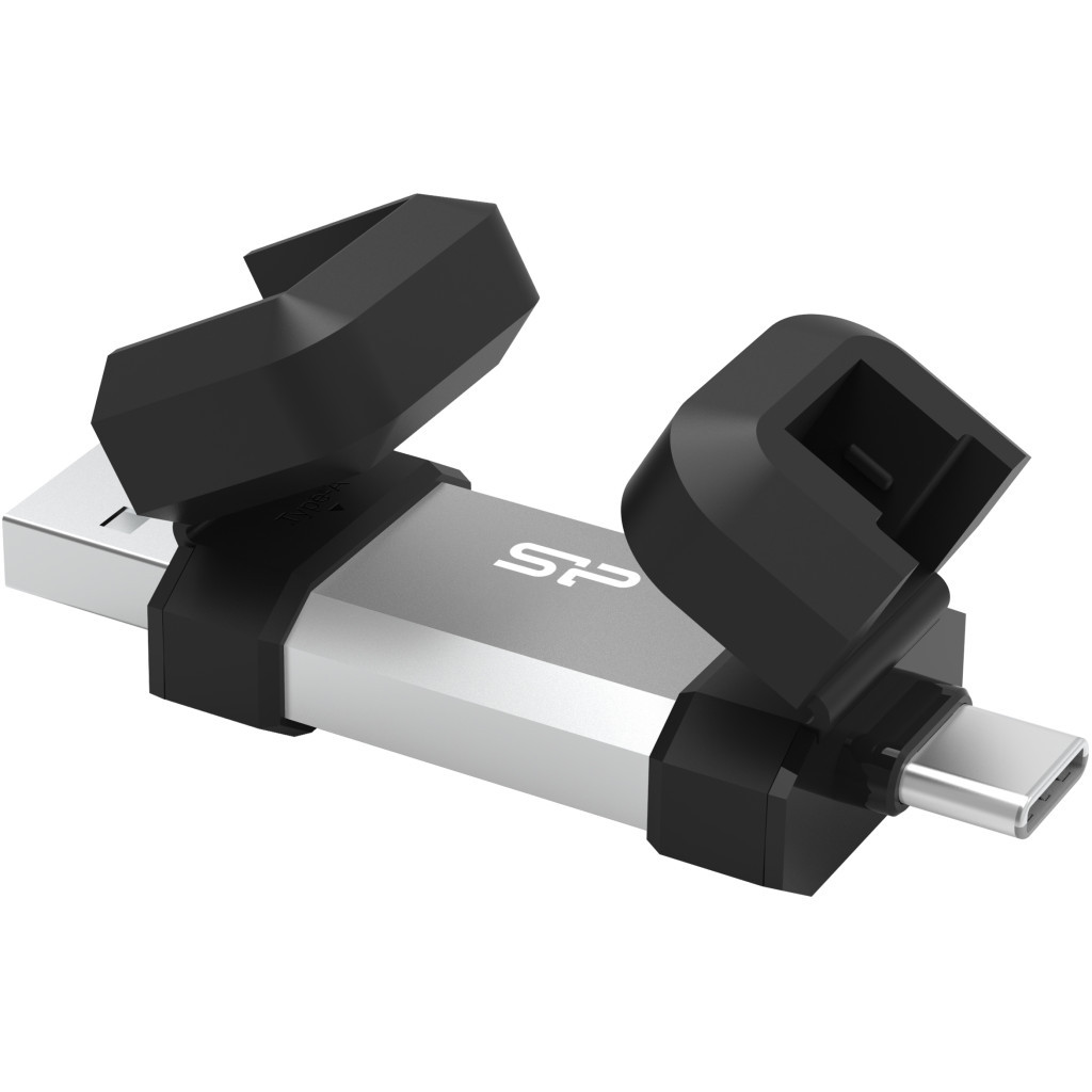 USB флеш накопичувач Silicon Power USB 256G SILICON POWER usb3.2+TypeC Mobile C51 (SP256GBUC3C51V1S) - фото 3 USB флеш накопичувач Silicon Power USB 256G SILICON POWER usb3.2+TypeC Mobile C51 (SP256GBUC3C51V1S) - фото 3