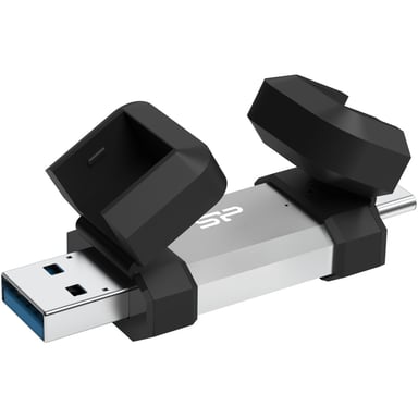 USB флеш накопичувач Silicon Power USB 64G SILICON POWER usb3.2+TypeC Mobile C51 (SP064GBUC3C51V1S) - фото 1