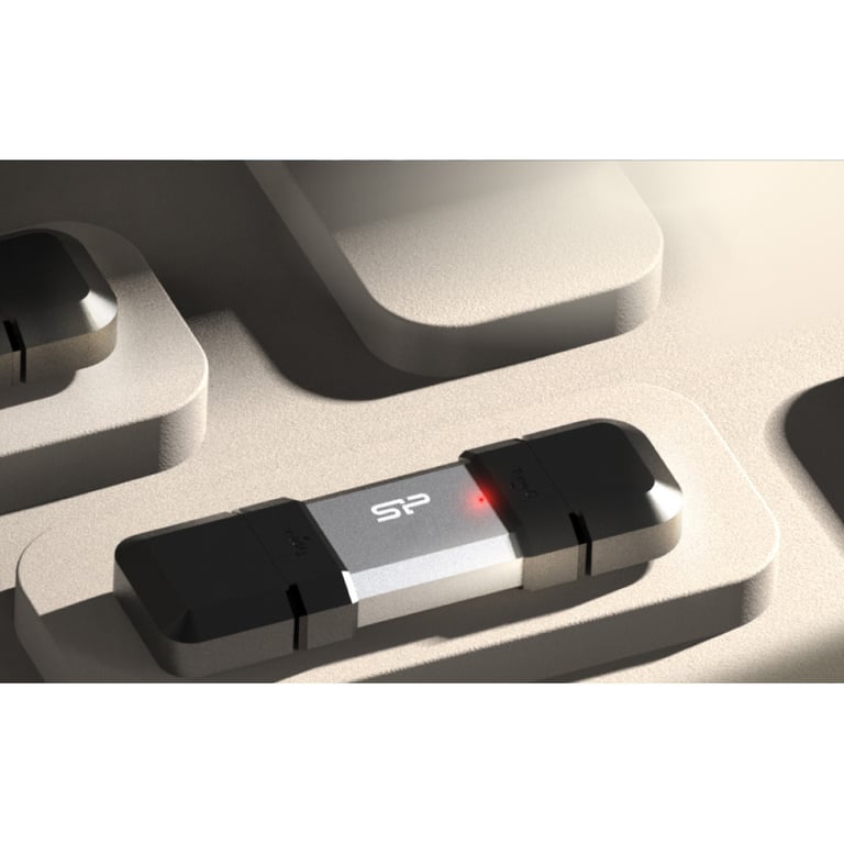 USB флеш накопичувач Silicon Power USB 64G SILICON POWER usb3.2+TypeC Mobile C51 (SP064GBUC3C51V1S) - фото 4