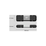 USB флеш накопичувач Silicon Power USB 64G SILICON POWER usb3.2+TypeC Mobile C51 (SP064GBUC3C51V1S) - фото 5