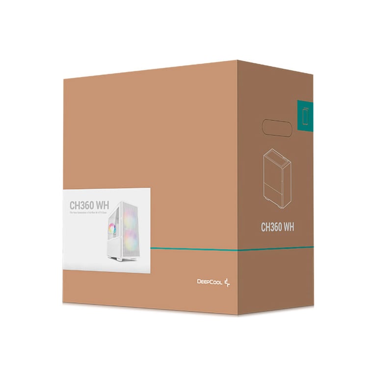 Корпус для ПК Deepcool CH360 White - фото 4