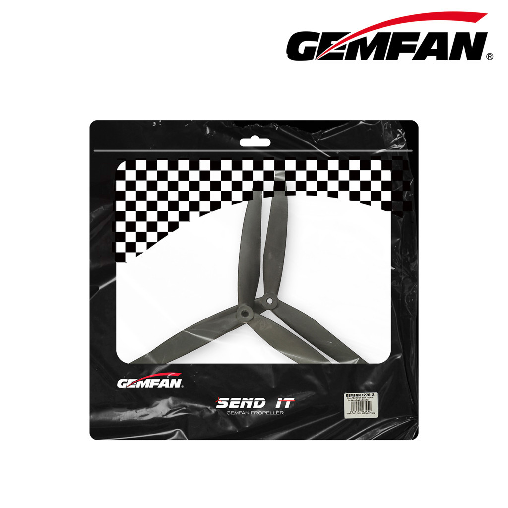 Пропелер для дрона Gemfan T1270 2xCW2xCCW (HP0098.9924) - фото 2 Пропелер для дрона Gemfan T1270 2xCW2xCCW (HP0098.9924) - фото 2