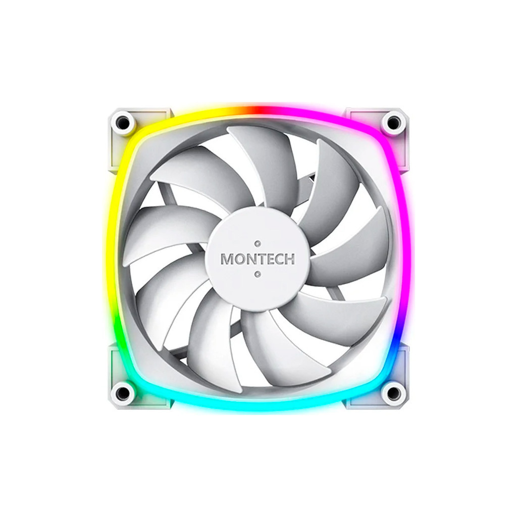Кулер до корпусу MONTECH AX120 PWM WHITE - фото 2 Кулер до корпусу MONTECH AX120 PWM WHITE - фото 2