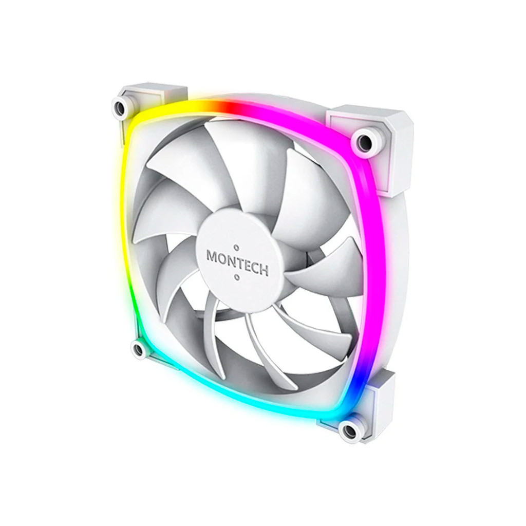 Кулер до корпусу MONTECH AX120 PWM WHITE - фото 3 Кулер до корпусу MONTECH AX120 PWM WHITE - фото 3