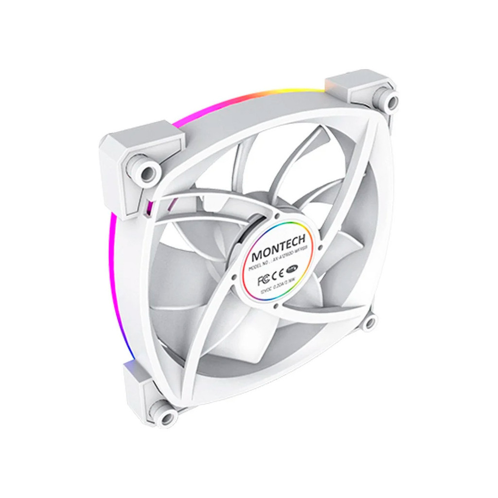 Кулер до корпусу MONTECH AX120 PWM WHITE - фото 4 Кулер до корпусу MONTECH AX120 PWM WHITE - фото 4