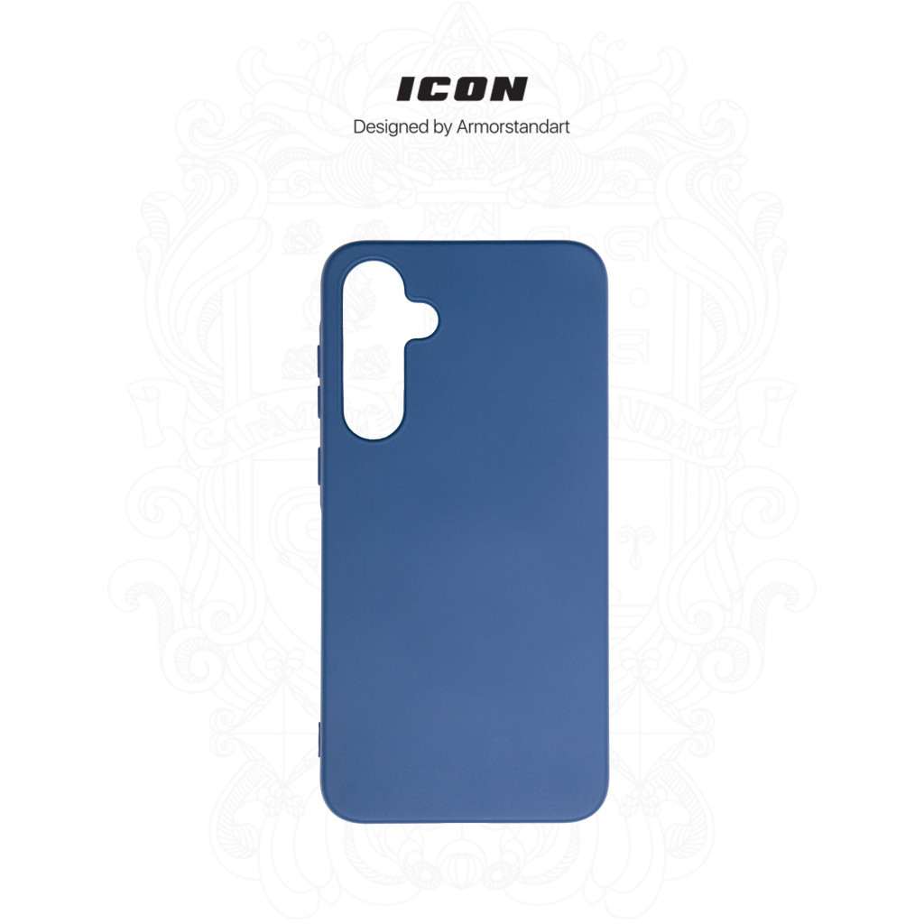 Чохол до мобільного телефона Armorstandart ICON Case Samsung A35 5G (A356) Dark Blue (ARM74320) - фото 3 Чохол до мобільного телефона Armorstandart ICON Case Samsung A35 5G (A356) Dark Blue (ARM74320) - фото 3