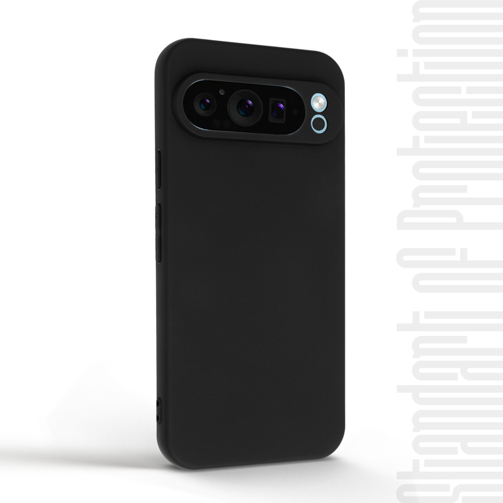 Чохол до мобільного телефона Armorstandart Matte Slim Fit Google Pixel 9 Pro Camera cover Black (ARM74689) - фото 2 Чохол до мобільного телефона Armorstandart Matte Slim Fit Google Pixel 9 Pro Camera cover Black (ARM74689) - фото 2