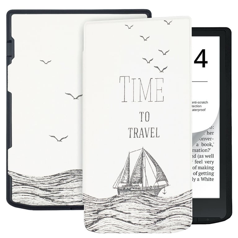Чохол до електронної книги BeCover Smart Case PocketBook 629 Verse / 634 Verse Pro 6" Time To Travel (710982) - фото 2