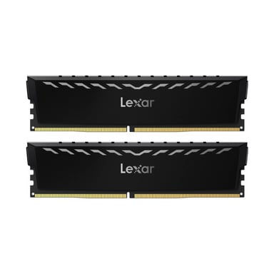 Модуль пам'яті для комп'ютера DDR4 16GB (2x8GB) 3600 MHz THOR Black Lexar (LD4U08G36C18LG-RGD) - фото 1