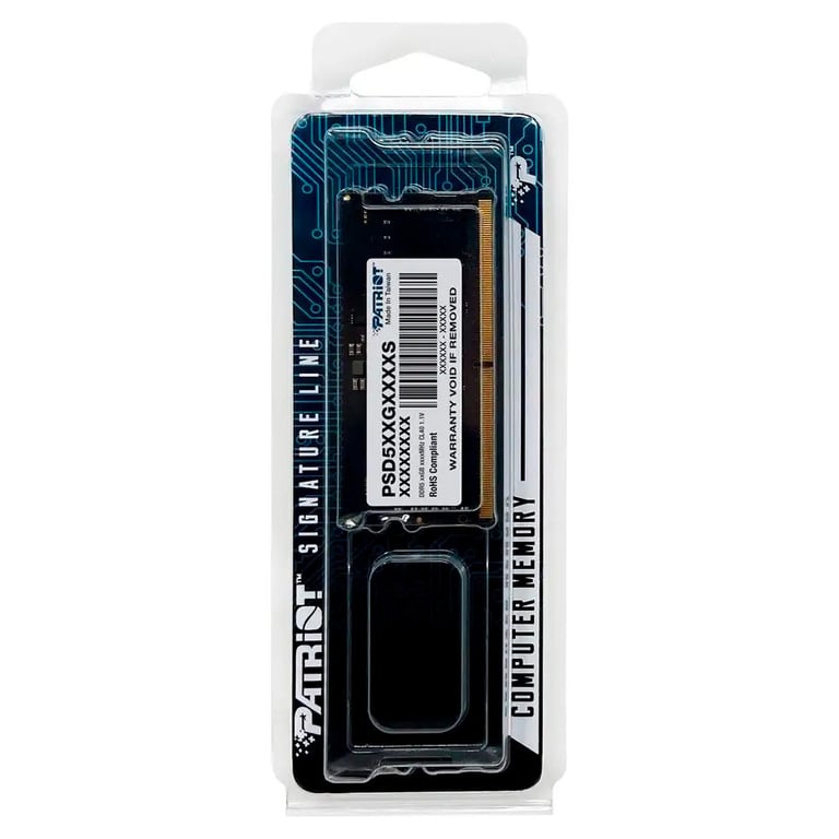 Модуль пам'яті для ноутбука SoDIMM DDR5 8GB 4800 MHz Patriot (PSD58G480041S) - фото 3