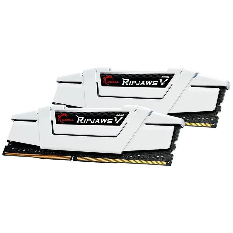Модуль пам'яті для комп'ютера DDR4 32GB (2x16G) 3600 MHz RipjawsV White G.Skill (F4-3600C18D-32GVW) - фото 2