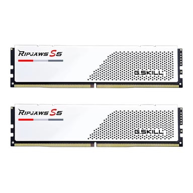 Модуль пам%27яті для комп%27ютера DDR5 32GB (2x16GB) 5600 MHz Ripjaws S5 White G.Skill (F5-5600J4040C16GX2-RS5W)