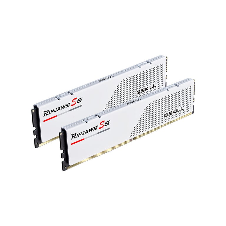 Модуль пам'яті для комп'ютера DDR5 32GB (2x16GB) 5600 MHz Ripjaws S5 White G.Skill (F5-5600J4040C16GX2-RS5W) - фото 2