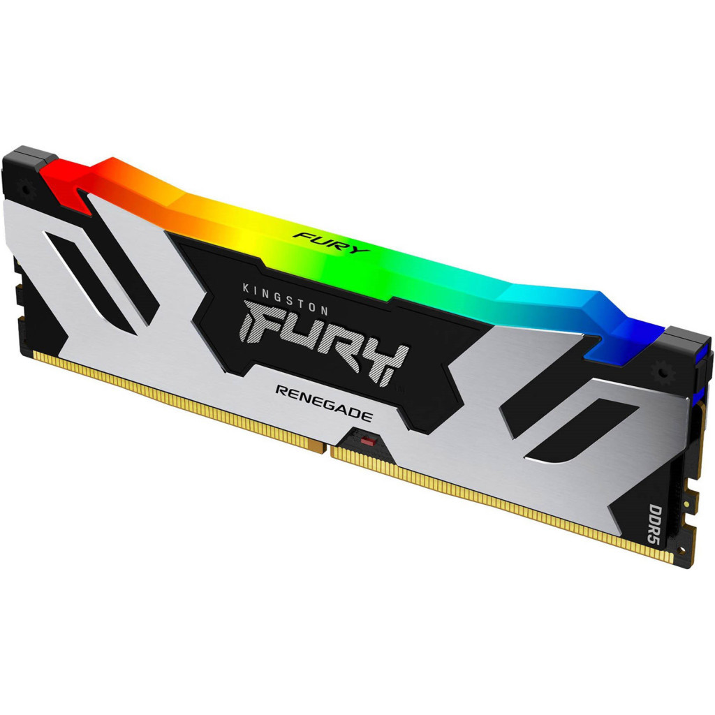 Модуль пам'яті для комп'ютера DDR5 16GB 7600 MHz Renegade RGB XMP Kingston Fury (ex.HyperX) (KF576C38RSA-16) - фото 2 Модуль пам'яті для комп'ютера DDR5 16GB 7600 MHz Renegade RGB XMP Kingston Fury (ex.HyperX) (KF576C38RSA-16) - фото 2