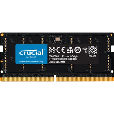 Модуль пам'яті для ноутбука SoDIMM DDR5 8GB 5600 MHz Micron (CT8G56C46S5) - фото 1