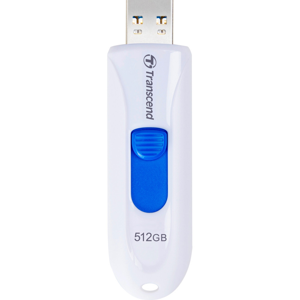 USB флеш накопичувач Transcend 512GB JetFlash 790 White USB 3.1 (TS512GJF790W) - фото 1 USB флеш накопичувач Transcend 512GB JetFlash 790 White USB 3.1 (TS512GJF790W) - фото 1