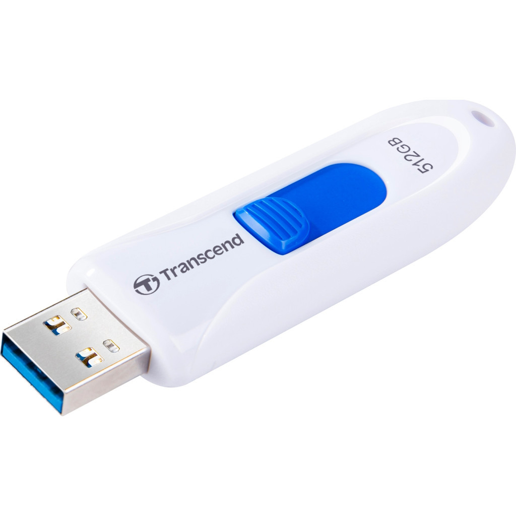 USB флеш накопичувач Transcend 512GB JetFlash 790 White USB 3.1 (TS512GJF790W) - фото 4 USB флеш накопичувач Transcend 512GB JetFlash 790 White USB 3.1 (TS512GJF790W) - фото 4