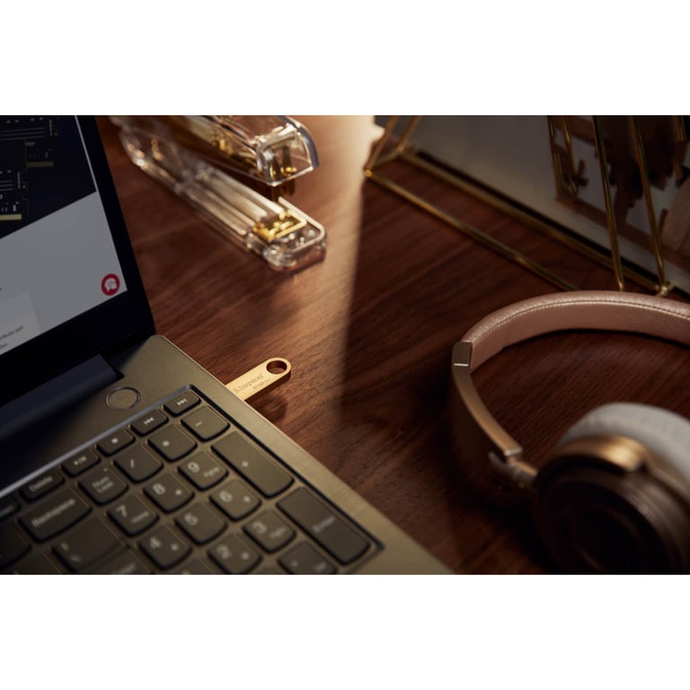 USB флеш накопичувач Kingston 512GB DataTraveler SE9 G3 Gold USB 3.2 (DTSE9G3/512GB) - фото 9