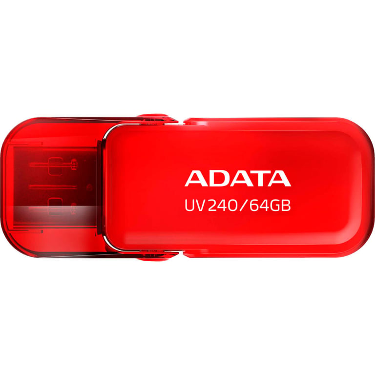 USB флеш накопичувач ADATA 64GB AUV 240 Red USB 2.0 (AUV240-64G-RRD) - фото 2