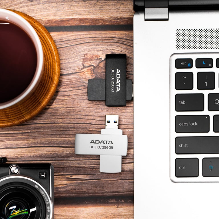 USB флеш накопичувач ADATA 64GB UC310 Black USB 3.0 (UC310-64G-RBK) - фото 7