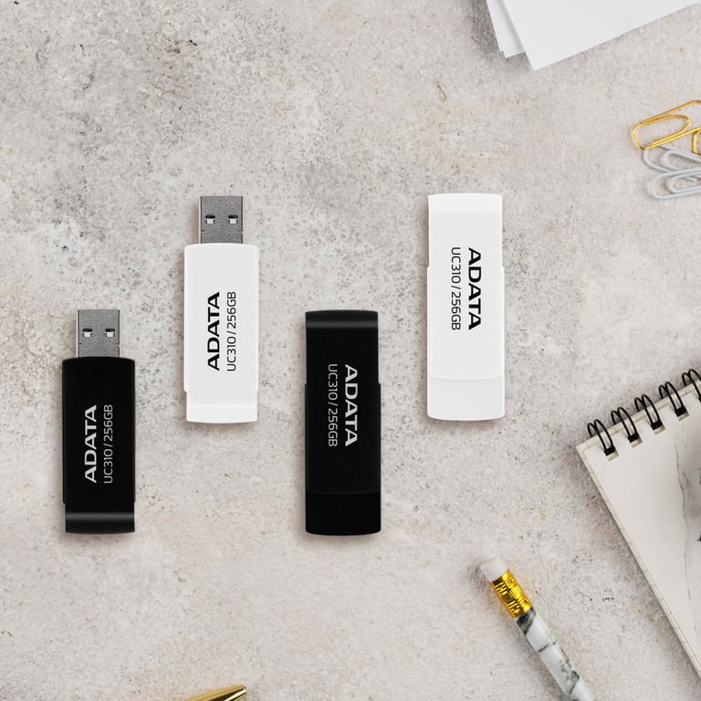 USB флеш накопичувач ADATA 64GB UC310 Black USB 3.0 (UC310-64G-RBK) - фото 8