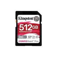 Карта пам%27яті Kingston 512GB SDXC class 10 UHS-II U3 Canvas React Plus (SDR2V6/512GB)