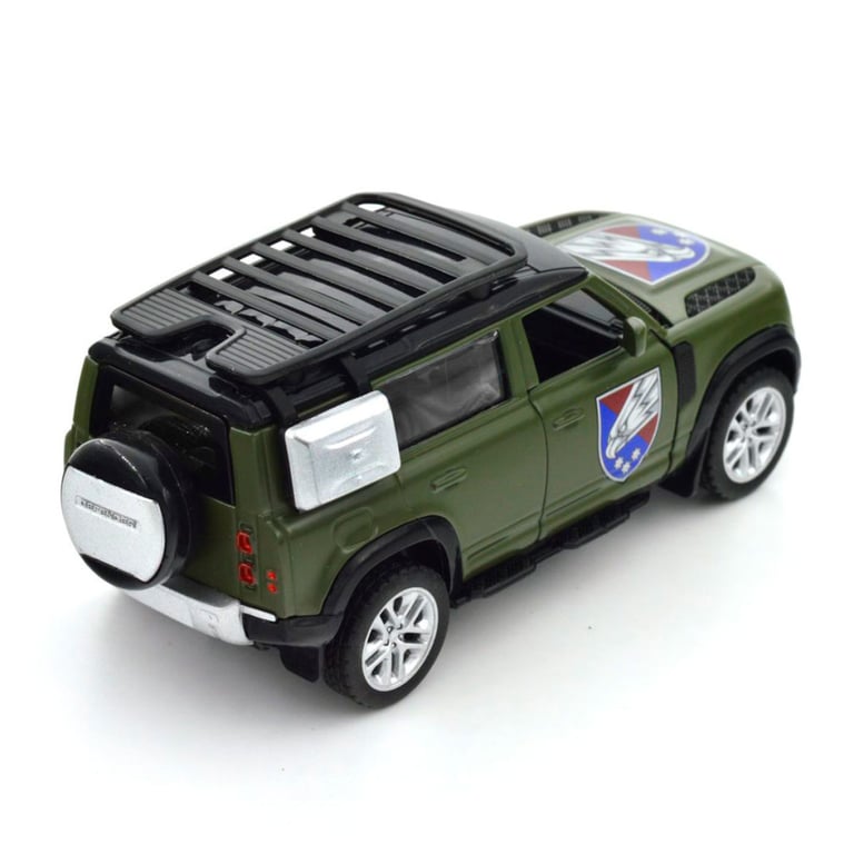 Машина TechnoDrive Автомодель серії Шеврони Героїв - Land Rover Defender 110 - 25 ОПДБр (250289M) - фото 4