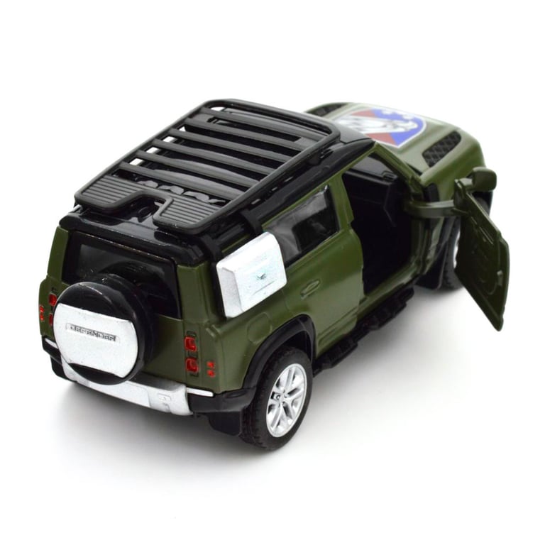 Машина TechnoDrive Автомодель серії Шеврони Героїв - Land Rover Defender 110 - 25 ОПДБр (250289M) - фото 2