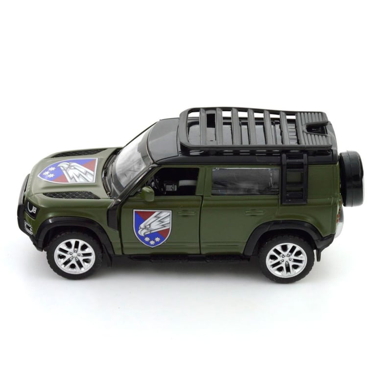 Машина TechnoDrive Автомодель серії Шеврони Героїв - Land Rover Defender 110 - 25 ОПДБр (250289M) - фото 10