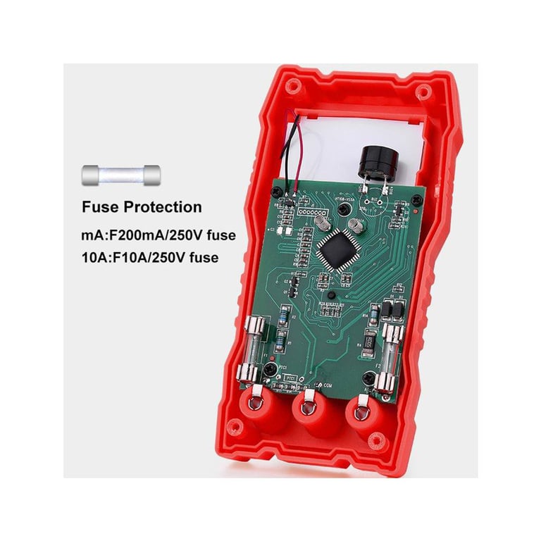 Цифровий мультиметр Habotest HT108L DC600V/10A, AC600V (HT108L) - фото 3