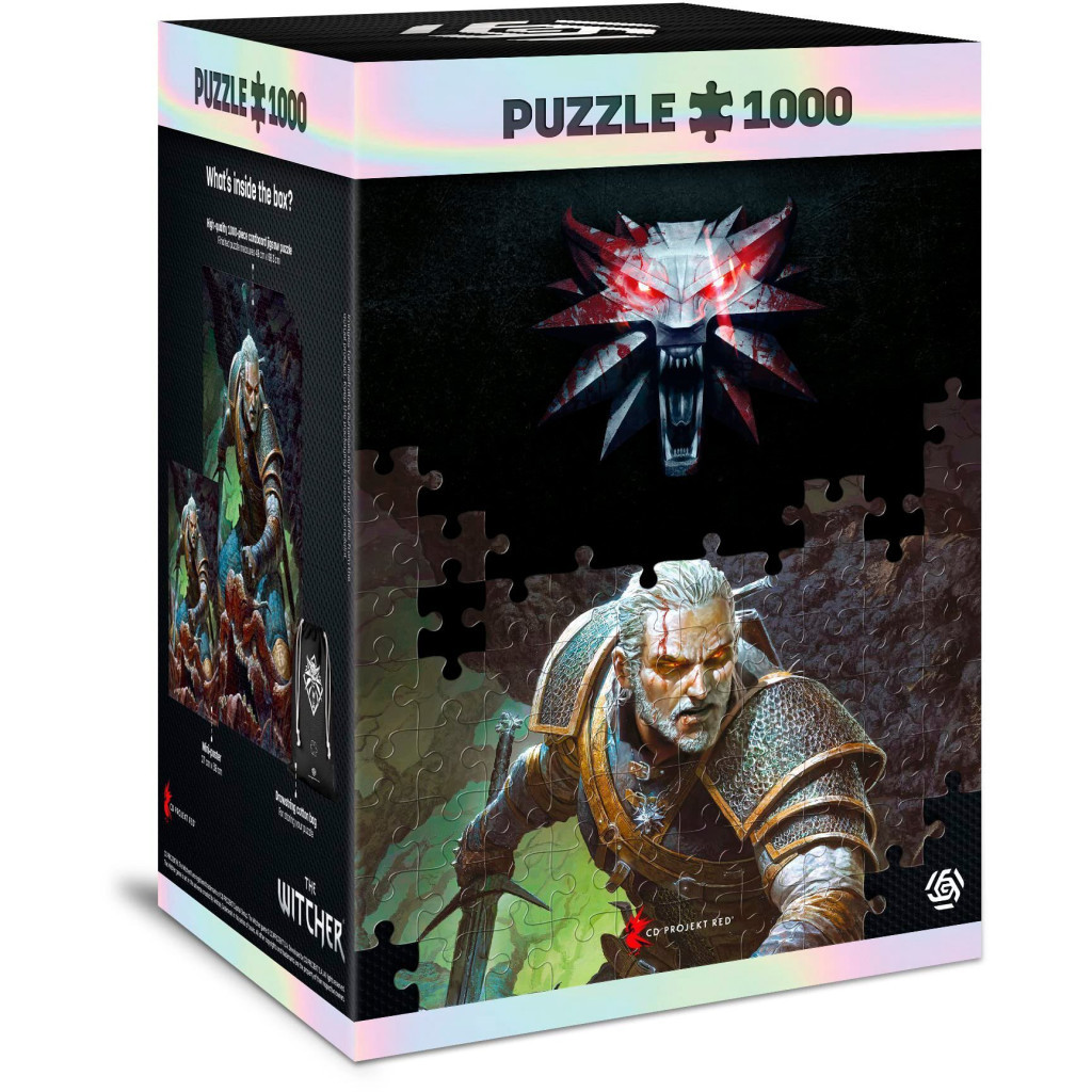 Пазл GoodLoot Witcher: Dark World 1000 елементів (5908305240464) Пазл GoodLoot Witcher: Dark World 1000 елементів (5908305240464)