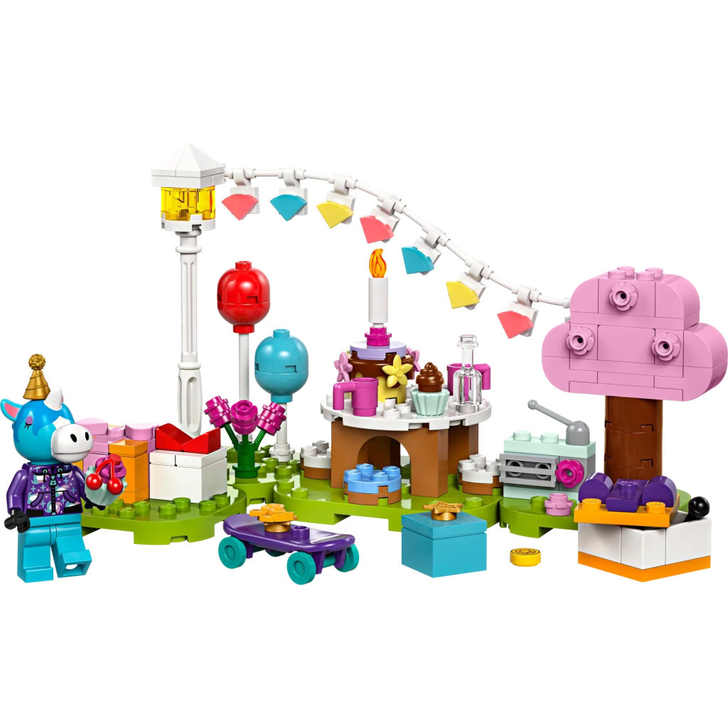 Конструктор LEGO Animal Crossing Вечірка з нагоди дня народження Julian 170 деталей (77046) - фото 1
