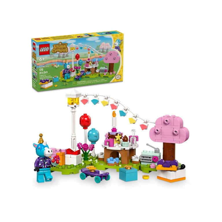 Конструктор LEGO Animal Crossing Вечірка з нагоди дня народження Julian 170 деталей (77046) - фото 5