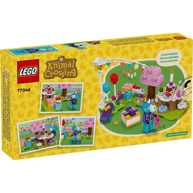 Конструктор LEGO Animal Crossing Вечірка з нагоди дня народження Julian 170 деталей (77046) - фото 9