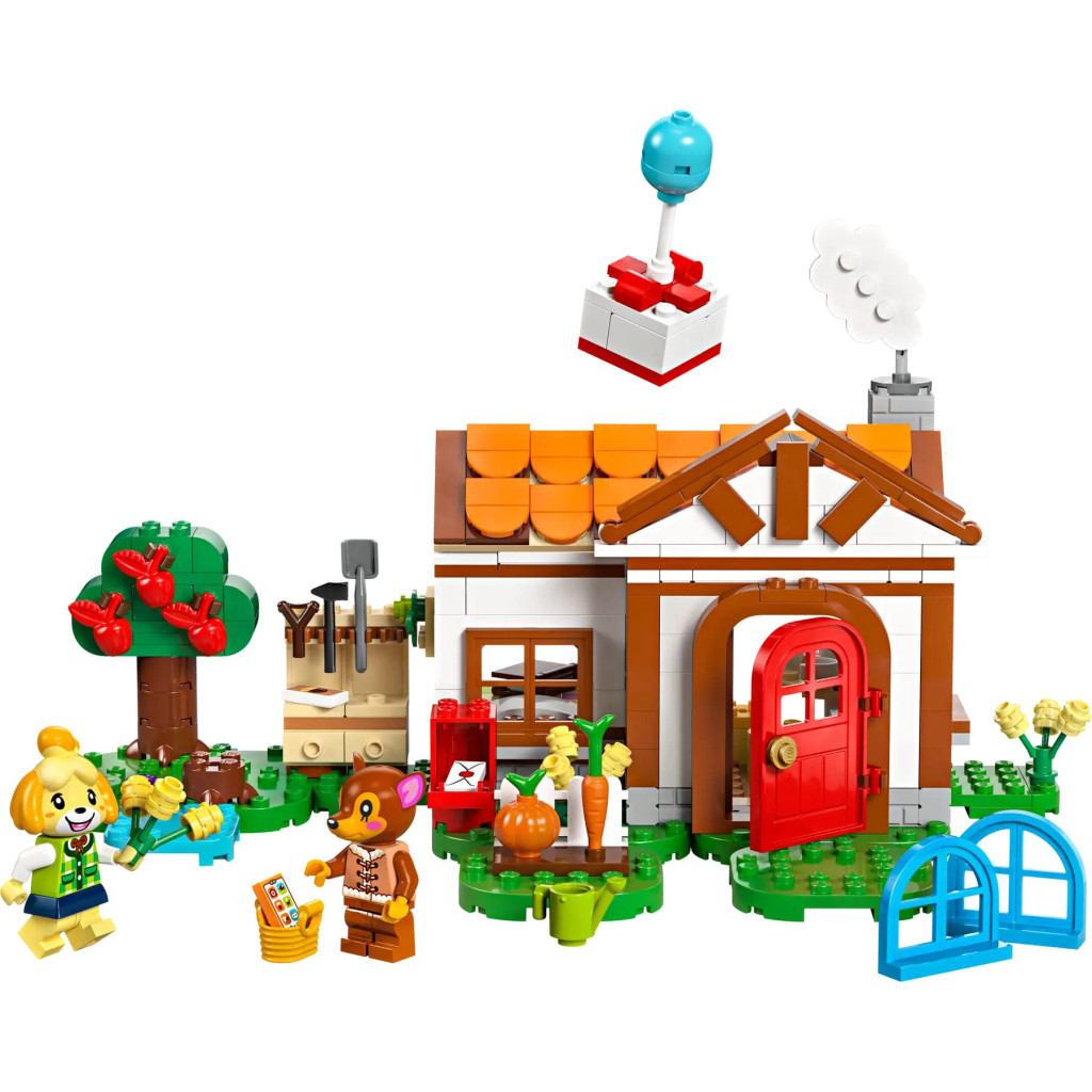 Конструктор LEGO Animal Crossing Візит у гості до Isabelle 389 деталей (77049) - фото 1