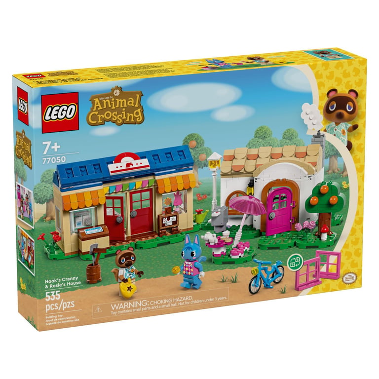 Конструктор LEGO Animal Crossing Ятка Nook’s Cranny й будинок Rosie 535 деталей (77050-)