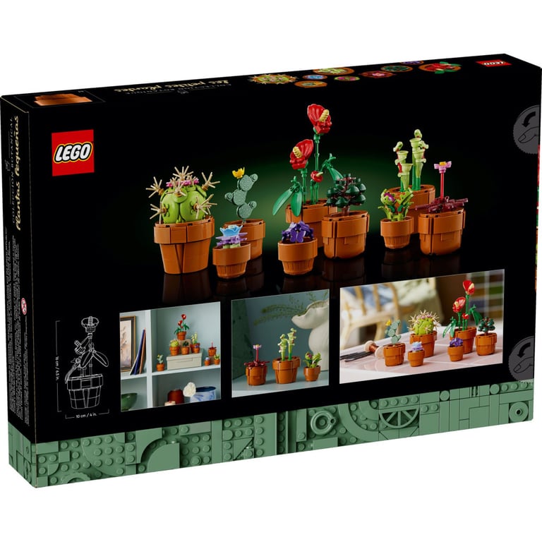 Конструктор LEGO Icons Мініатюрні рослини 758 деталей (10329) - фото 10