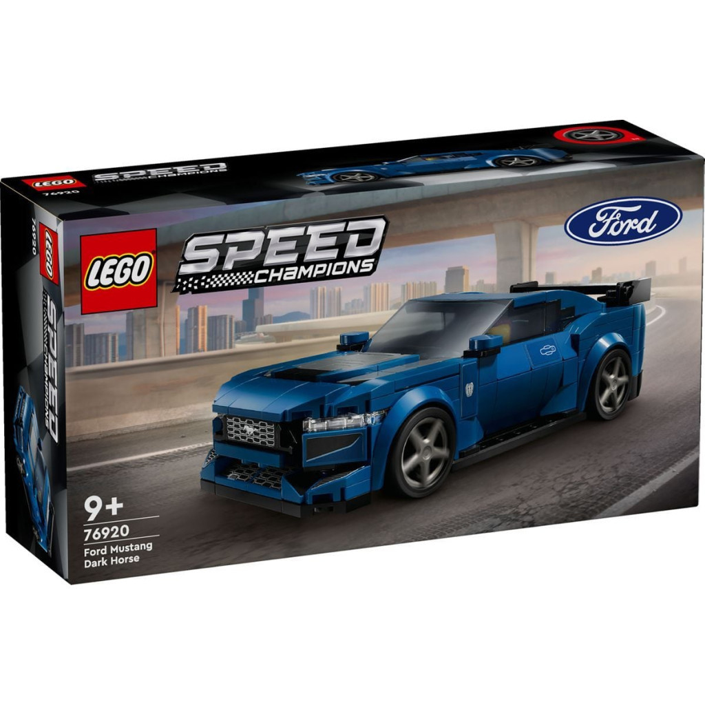 Конструктор LEGO Speed Champions Спортивний автомобіль Ford Mustang Dark Horse 344 деталі (76920) - фото 1 Конструктор LEGO Speed Champions Спортивний автомобіль Ford Mustang Dark Horse 344 деталі (76920) - фото 1